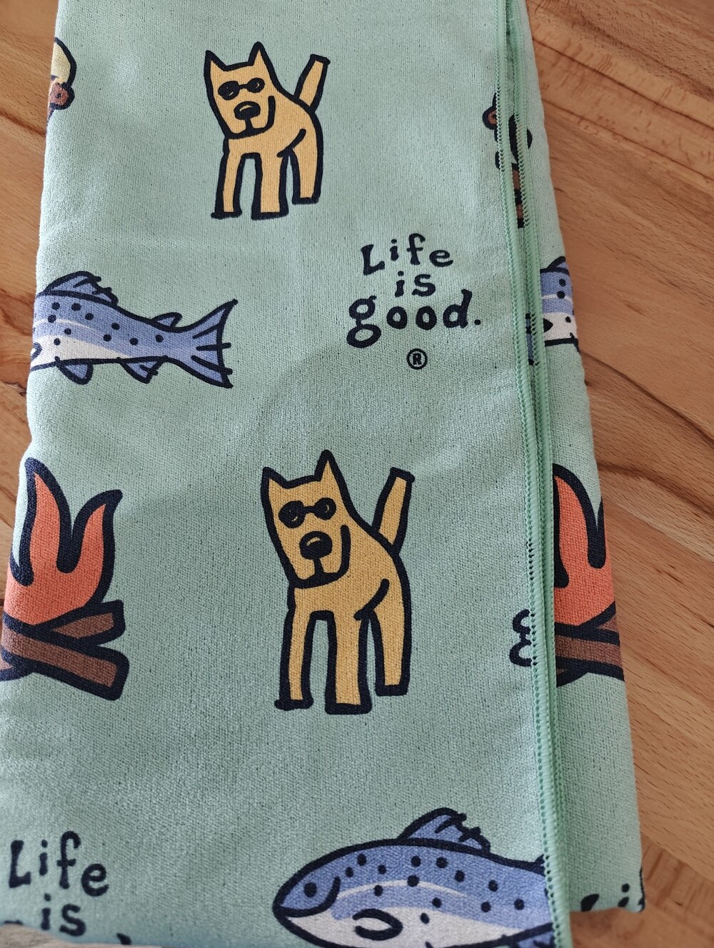 Life Is Good Quick Dry Towel